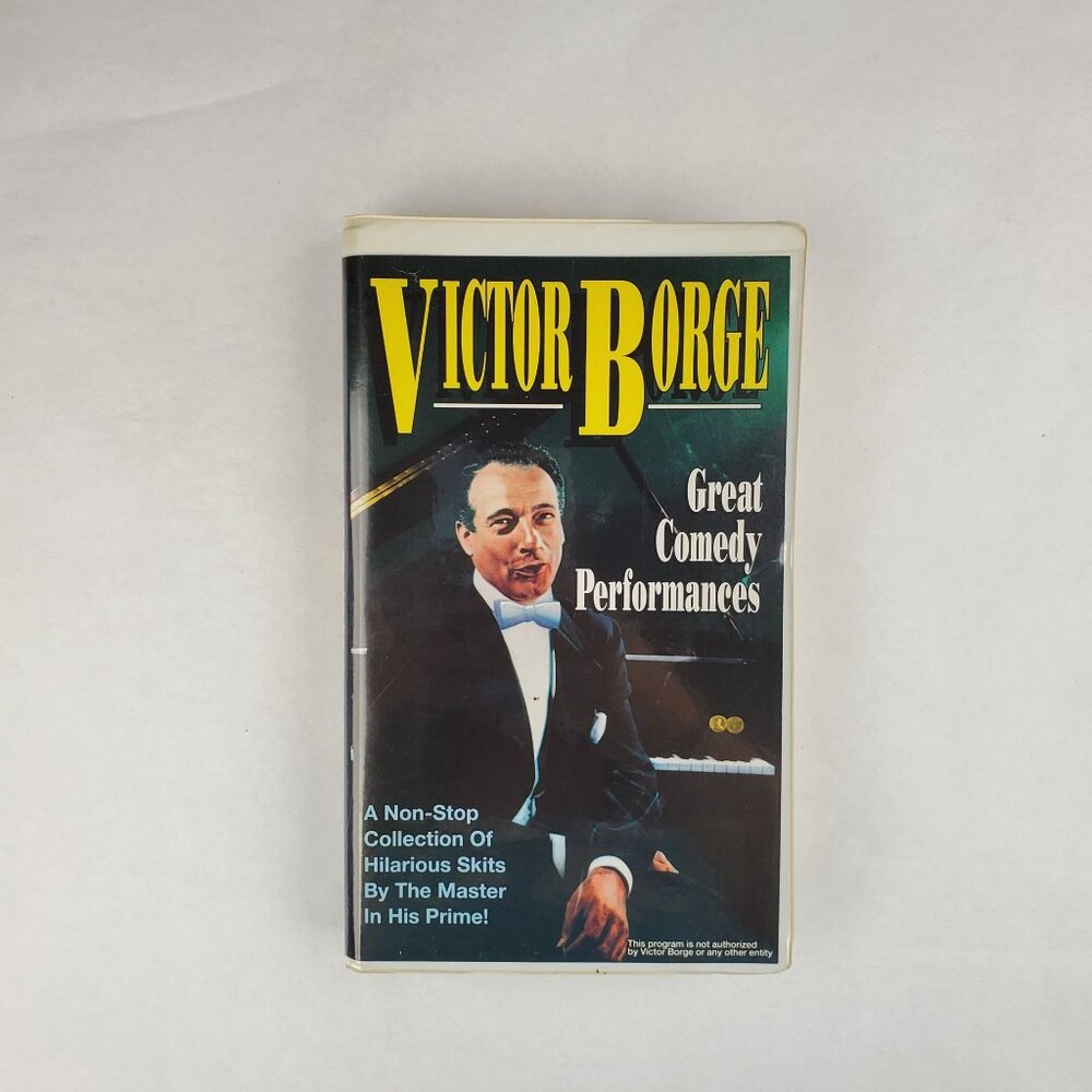 Victor Borge: Great Comedy Performances VHS Tape 1992